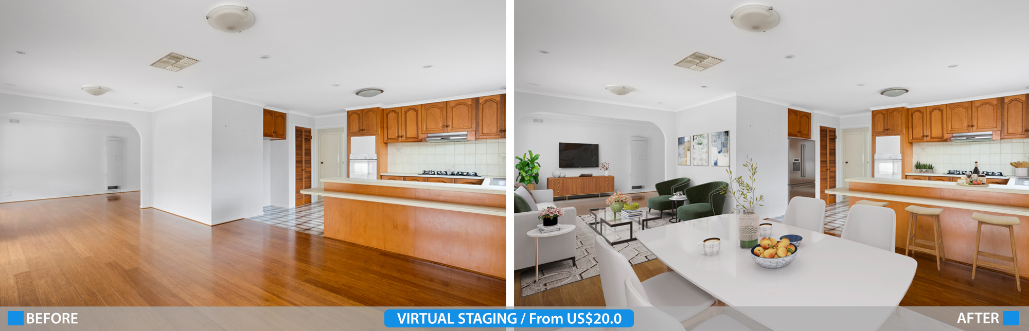 Banner Virtual Staging